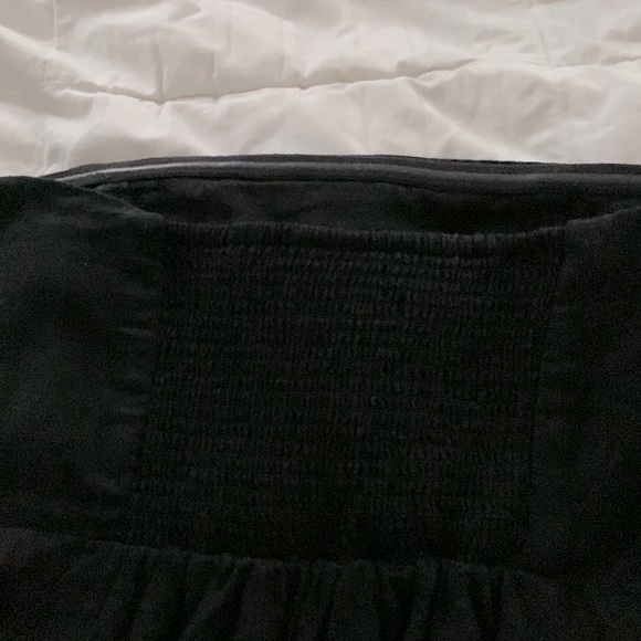 Old Navy Black Strapless Linen Dress - Picture 6 of 7
